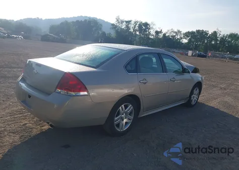 2012 Chevrolet Impala Lt из США, поврежденный, VIN 2G1WG5E31C1238642